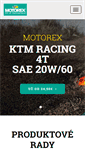 Mobile Screenshot of motorexbb.sk